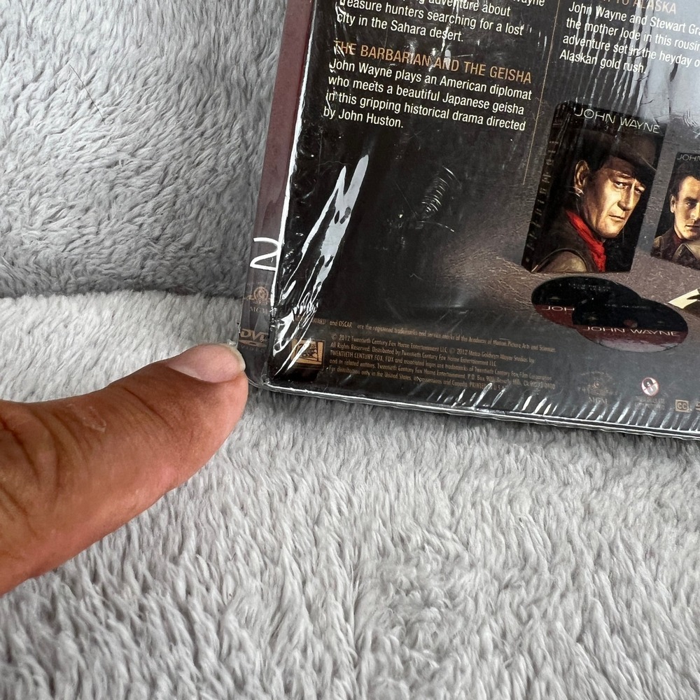 ohn Wayne 10-Movie Collection DVD Box Set New Sealed Classic Western Film - Picture 3 of 9